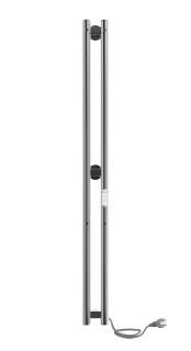 Полотенцесушитель электрический Indigo Style LSE120-10Rt 120x10 см хром